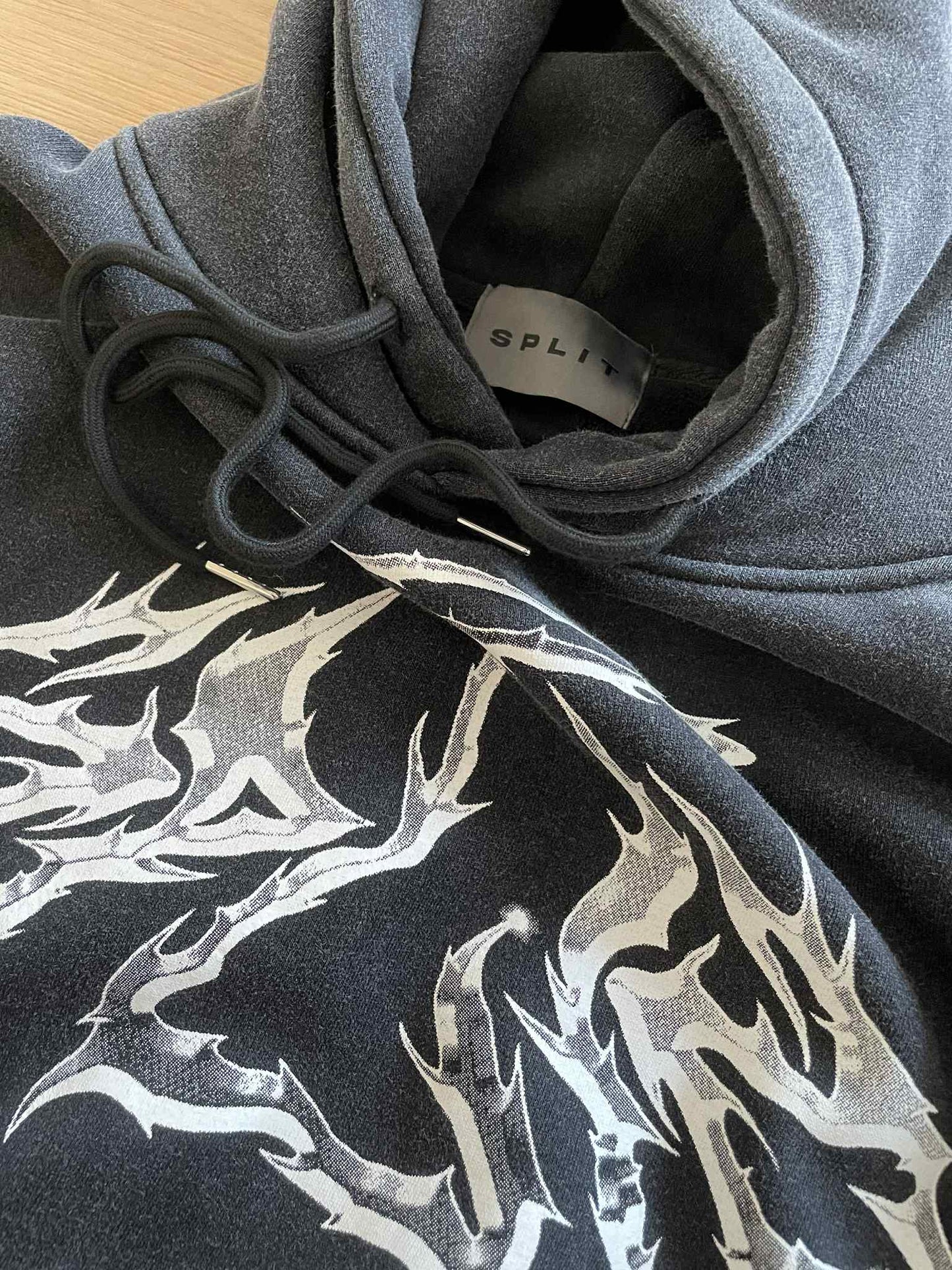 LUXURY SPLIT Logo Hoodie