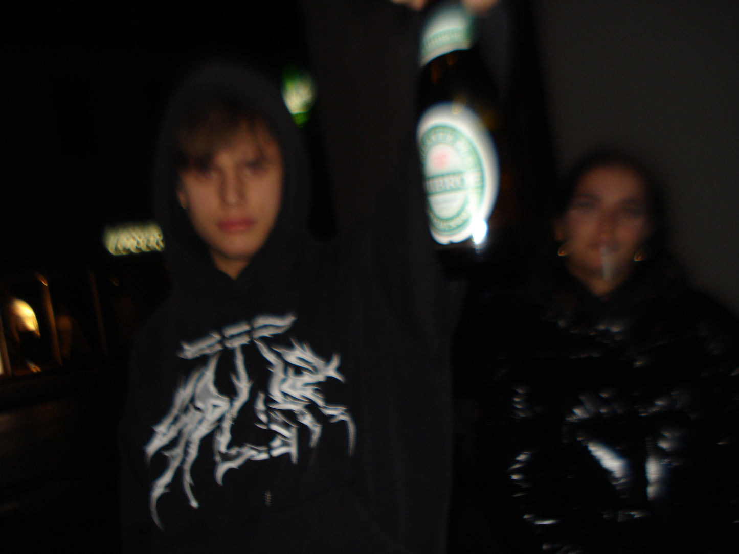 LUXURY SPLIT Logo Hoodie