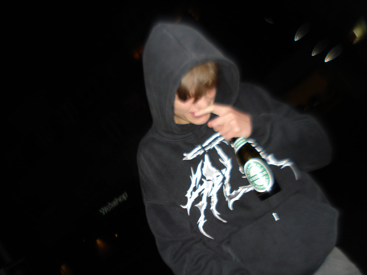 LUXURY SPLIT Logo Hoodie